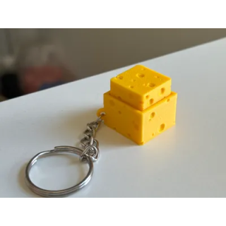 Peynir clicker anahtarlık