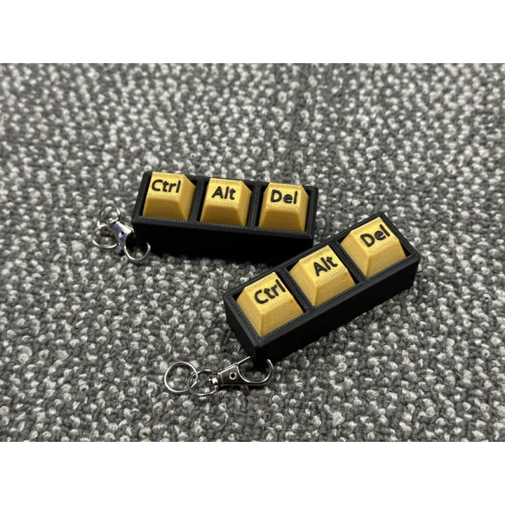 Ctrl Alt Delete clicker anahtarlık